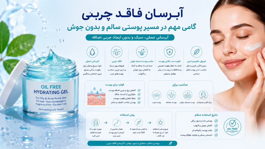 آبرسان فاقد چربی؛ گامی مهم در مسیر پوستی سالم و بدون جوش