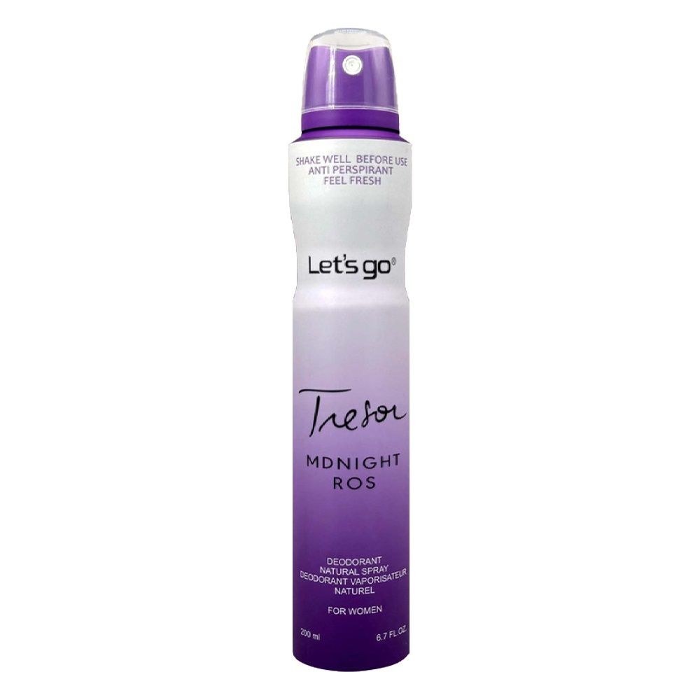 اسپري TRESOR MIDNIGHT ROSE 200 ML لتسگو 