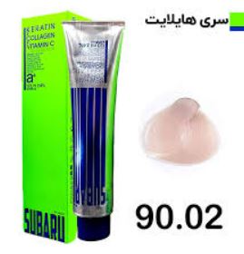 رنگ مو هايلايت شماره 90.02 سوبارو