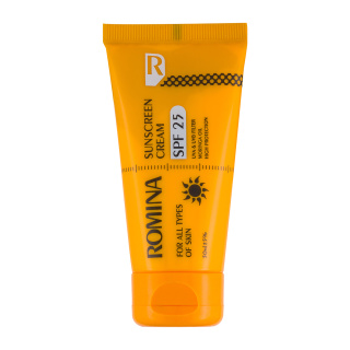 كرم ضد آفتاب spf 25 - بي رنگ 50 ميل رومينا