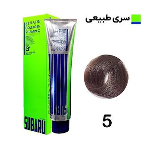 رنگ مو طبيعي شماره 5 سوبارو