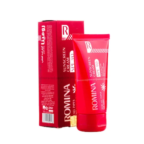 كرم ضد آفتاب spf 90 - بي رنگ 50 ميل رومينا