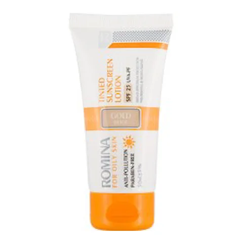 لوسيون ضد آفتاب spf 25 - روشن مناسب پوست چرب 50 ميل رومينا