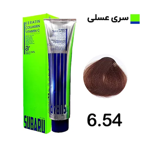 رنگ مو عسلي شماره 6.54 سوبارو
