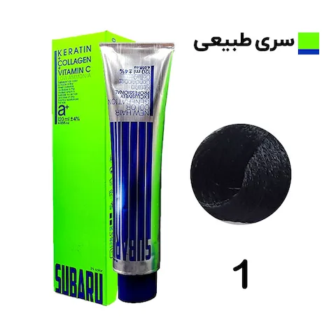 رنگ مو طبيعي شماره 1 سوبارو