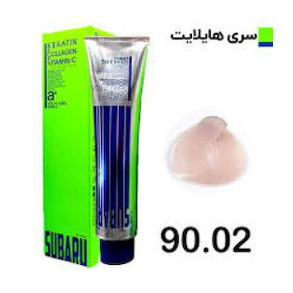 رنگ مو هايلايت شماره 90.02 سوبارو