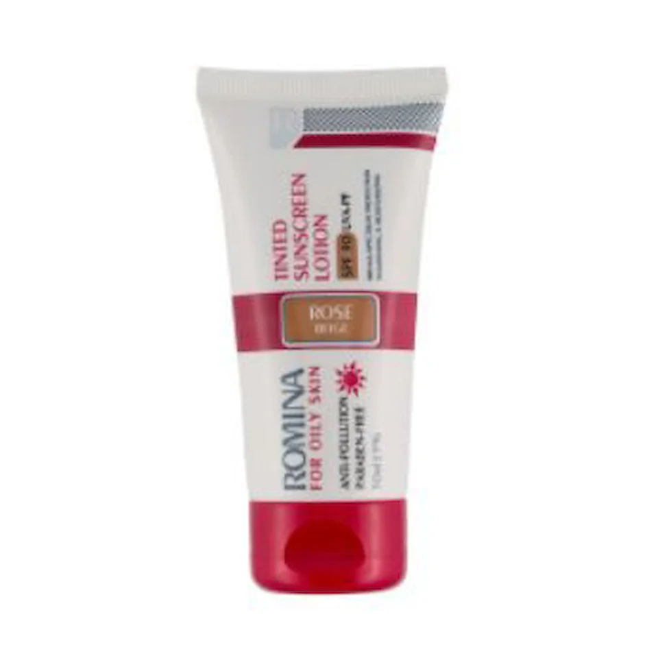لوسيون ضد آفتاب spf 90 - روشن مناسب پوست چرب 50 ميل رومينا