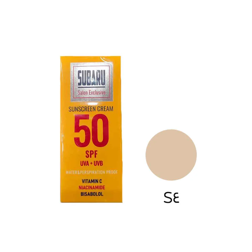 كرم ضدآفتاب رنگي 50 ميل S4 سوبارو